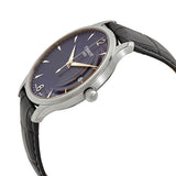 Tissot T Classic Tradition Blue Dial Black Leather Strap Watch For Men - T063.610.16.047.00 Authentic Buy Shop Now