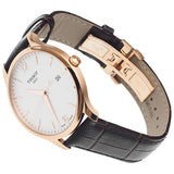 Tissot T Classic Tradition White Dial Brown Leather Strap Watch For Men - T063.610.36.037.00 Authentic Buy Shop Now