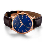 Tissot T Classic Tradition Blue Dial Brown Leather Strap Watch For Men - T063.610.36.047.00 Authentic Buy Shop Now