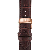 Tissot T Classic Tradition Blue Dial Brown Leather Strap Watch For Men - T063.610.36.047.00 Authentic Buy Shop Now