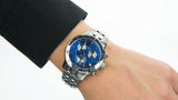 Tissot T Sport PRS 200 Chronograph Blue Dial Silver Steel Strap Watch For Men - T067.417.11.041.00 Authentic Buy Shop Now