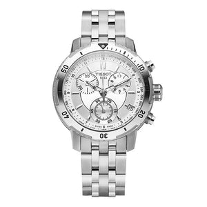 Tissot PRS 200 Chronograph Silver Dial Watch For Men - T067.417.11.031.00 Authentic Buy Shop Now