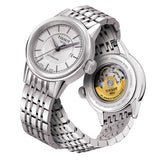 Tissot T Classic Carson Automatic White Dial Silver Steel Strap Watch For Women - T085.207.11.011.00 Authentic Buy Shop Now