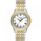 Tissot Carson Lady White Dial Two Tone Steel Strap Watch For Women - T085.210.22.013.00 Authentic Buy Shop Now