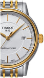 Tissot T Classic Carson Automatic White Dial Two Tone Steel Strap Watch for Men - T085.407.22.011.00 Authentic Buy Shop Now