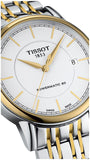 Tissot T Classic Carson Automatic White Dial Two Tone Steel Strap Watch for Men - T085.407.22.011.00 Authentic Buy Shop Now