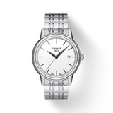 Tissot Carson Steel White Dial Silver Steel Strap Watch For Men - T085.410.11.011.00 Authentic Buy Shop Now
