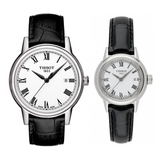 Tissot T Classic Carson White Dial Black Leather Strap Watch for Men - T085.410.16.013.00 Authentic Buy Shop Now
