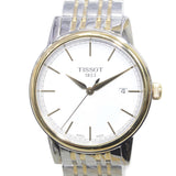 Tissot T Classic Carson Quartz White Dial Two Tone Steel Strap Watch for Men - T085.410.22.011.00 Authentic Buy Shop Now