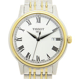 Tissot T Classic Carson Quartz White Dial Two Tone Steel Strap Watch for Men - T085.410.22.013.00 Authentic Buy Shop Now