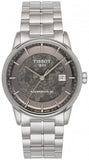 Tissot Luxury Powermatic 80 Anthracite Grey Dial Silver Steel Strap Watch For Men - T086.407.11.061.10 Authentic Buy Shop Now