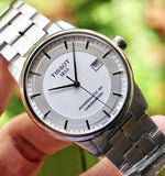 Tissot Luxury Powermatic 80 Silver Dial Silver Steel Strap Watch For Men - T086.408.11.031.00 Authentic Buy Shop Now