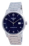 Tissot Luxury Powermatic 80 Blue Dial Silver Steel Strap Watch For Men - T086.407.11.047.00 Authentic Buy Shop Now