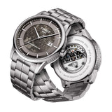 Tissot Luxury Powermatic 80 Anthracite Grey Dial Silver Steel Strap Watch For Men - T086.407.11.061.10 Authentic Buy Shop Now