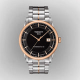 Tissot Luxury Powermatic 80 Black Dial Silver Steel Strap Watch For Men - T086.407.22.051.00 Authentic Buy Shop Now