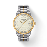 Tissot Luxury Powermatic 80 Gold Dial Silver Steel Strap Watch For Men - T086.407.22.261.00 Authentic Buy Shop Now