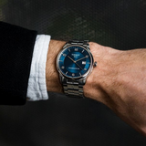 Tissot Luxury Powermatic 80 Blue Dial Silver Steel Strap Watch For Men - T086.407.11.047.00 Authentic Buy Shop Now