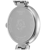 Tissot T Lady Flamingo Diamonds White Dial Silver Steel Strap Watch For Women - T094.210.11.116.01 Authentic Buy Shop Now
