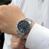Tissot Quickster Chronograph Blue Dial Watch For Men - T095.417.11.047.00 Authentic Buy Shop Now