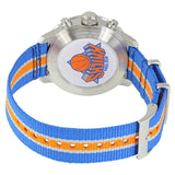 Tissot Quickster Chronograph NBA New York Kicks White Dial Multicolored Nato Strap Watch For Men - T095.417.17.037.06 Authentic Buy Shop Now