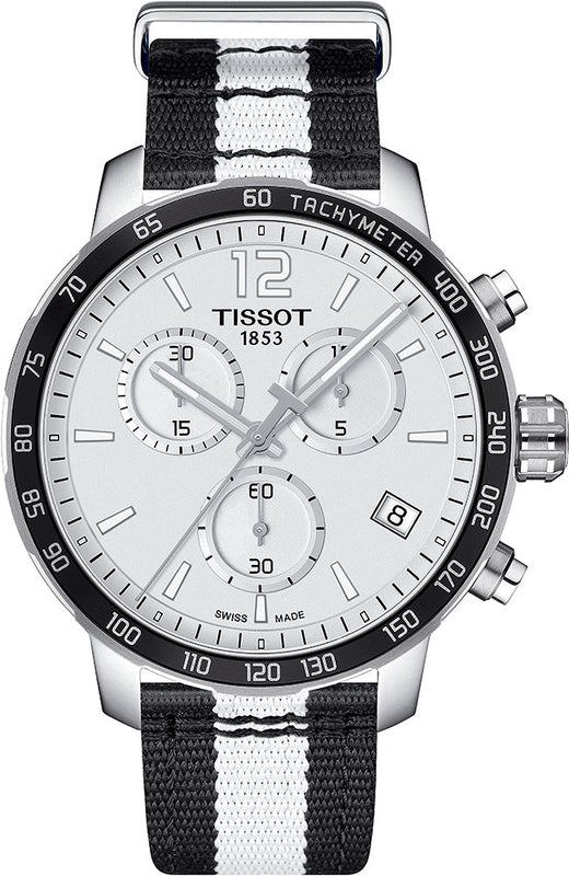Tissot Quickster Chronograph NBA Brooklyn Nets Watch For Men - T095.417.17.037.11 Authentic Buy Shop Now