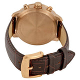 Tissot Quickster Chronograph 42mm White Dial Brown Leather Strap Watch For Men - T095.417.36.037.00 Authentic Buy Shop Now