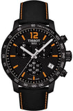 Tissot Quickster Chronograph Black Dial Watch For Men - T095.417.36.057.00 Authentic Buy Shop Now