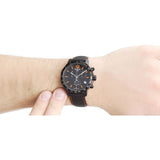 Tissot Quickster Chronograph Black Dial Watch For Men - T095.417.36.057.00 Authentic Buy Shop Now