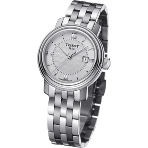 Tissot T Classic Bridgeport Lady Quartz Stainless Steel Watch For Women - T097.010.11.038.00 Authentic Buy Shop Now
