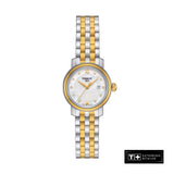Tissot T Classic Bridgeport Mother of Pearl Dial Two Tone Steel Strap Watch For Women - T097.010.22.116.00 Authentic Buy Shop Now