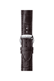 Tissot T Classic Bridgeport Silver Dial Brown Leather Strap Watch For Men - T097.410.16.038.00 Authentic Buy Shop Now