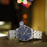 Tissot Chemin Des Tourelles Powermatic 80 Blue Dial Silver Steel Strap Watch for Men - T099.407.11.048.00 Authentic Buy Shop Now