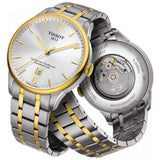 Tissot Chemin Des Tourelles Powermatic 80 Silver Dial Two Tone Steel Strap Watch For Men - T099.407.22.038.00 Authentic Buy Shop Now