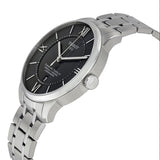 Tissot T Classic Chemin Des Tourelles Chronometer Black Dial Silver Steel Strap Watch For Men - T099.408.11.058.00 Authentic Buy Shop Now