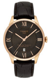 Tissot Chemin des Tourelles Powermatic 80 Brown Dial Brown Leather Strap Watch for Men - T099.407.36.448.00 Authentic Buy Shop Now