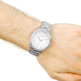 Tissot PR 100 Quartz White Dial Silver Steel Strap Watch For Women - T101.410.11.031.00 Authentic Buy Shop Now