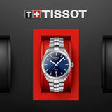 Tissot PR 100 Sport Chic 39mm Blue Dial Watch For Men - T101.410.11.041.00 Authentic Buy Shop Now