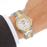 Tissot T Classic PR 100 White Dial Two Tone Steel Strap Watch for Men - T101.410.22.031.00 Authentic Buy Shop Now