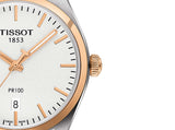 Tissot T Classic PR 100 Lady Silver Dial Watch For Women - T101.210.36.031.01 Authentic Buy Shop Now