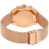 Tissot T Classic PR 100 Chronograph Silver Dial Rose Gold Mesh Bracelet Watch For Men - T101.417.33.031.01 Authentic Buy Shop Now