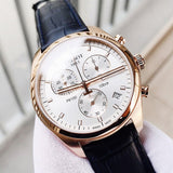 Tissot T Classic PR 100 Chronograph Silver Dial Black Leather Strap Watch for Men - T101.417.36.031.00 Authentic Buy Shop Now
