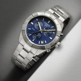 Tissot PR 100 Sport Quartz Chronograph Blue Dial Silver Steel Strap Watch For Men - T101.617.11.041.00 Authentic Buy Shop Now