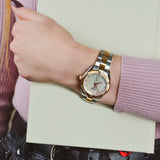 Tissot PR 100 Sport Chic Diamonds Mother of Pearl Dial Two Tone Steel Strap Watch for Women - T101.910.22.116.00 Authentic Buy Shop Now