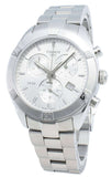 Tissot PR 100 Sport Chic Chronograph Silver Dial Silver Steel Strap Watch for Women - T101.917.11.031.00 Authentic Buy Shop Now