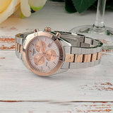 Tissot PR 100 Sport Chic Chronograph Mother of Pearl Dial Two Tone Steel Strap Watch for Women - T101.917.22.151.00 Authentic Buy Shop Now