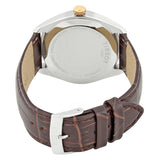 Tissot PR 100 Sport Silver Dial Brown Leather Strap Watch For Men - T101.610.16.031.00 Authentic Buy Shop Now