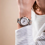 Tissot PR 100 Sport Chic Chronograph Diamonds Mother of Pearl Dial Two Tone Steel Strap Watch for Women - T101.917.22.116.00 Authentic Buy Shop Now