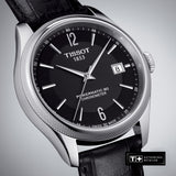 Tissot Ballade Powermatic 80 Cosc Black Dial Black Leather Strap Watch For Men - T108.408.16.057.00 Authentic Buy Shop Now