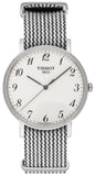 Tissot T Classic Everytime Medium White Dial Two Tone NATO Strap Watch for Women - T109.410.18.032.00 Authentic Buy Shop Now