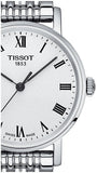 Tissot T Classic Everytime Small White Dial Silver Mesh Bracelet Watch For Women - T109.210.11.033.00 Authentic Buy Shop Now